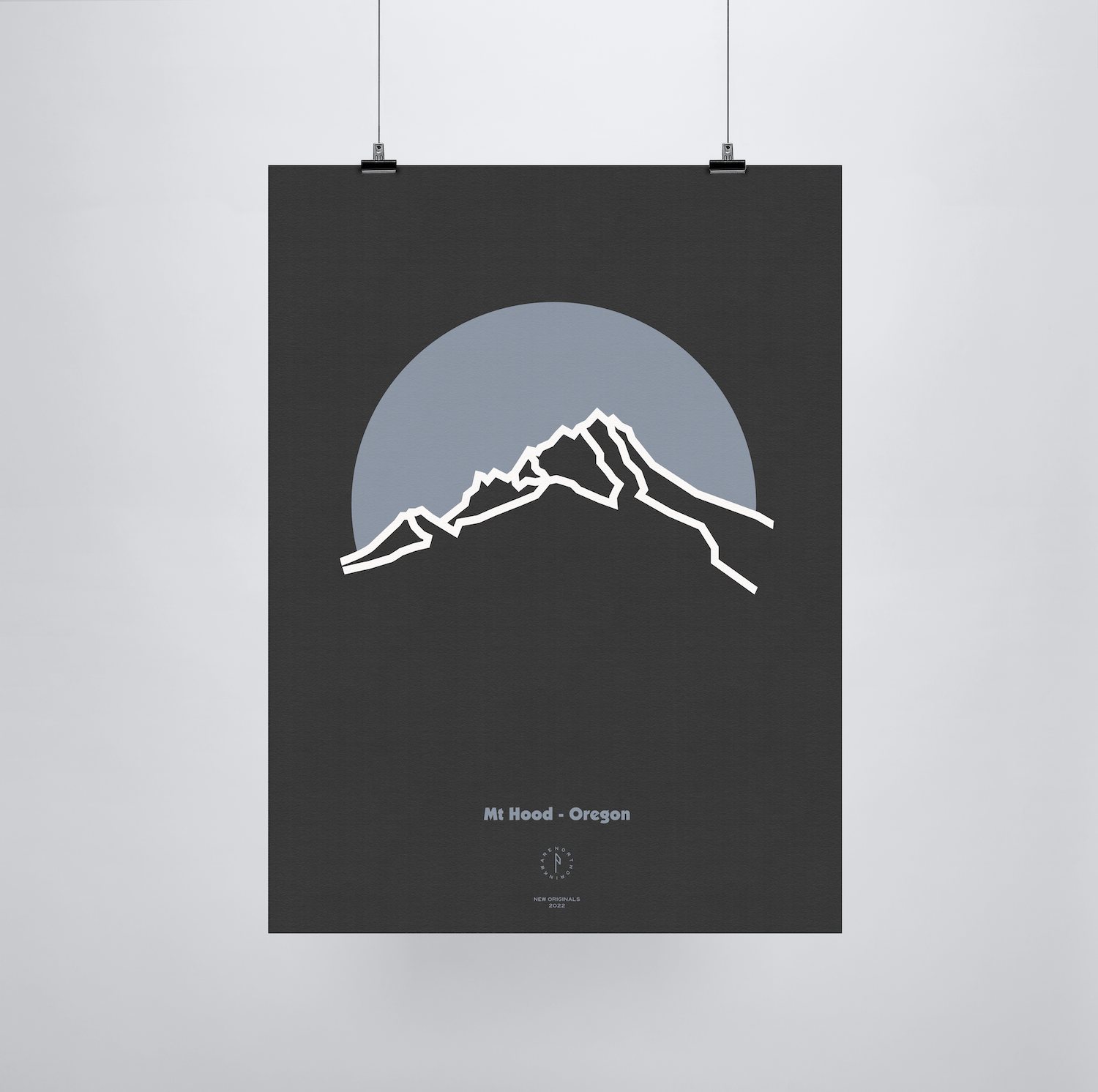 The Mt. Hood New Original Poster - North Drinkware