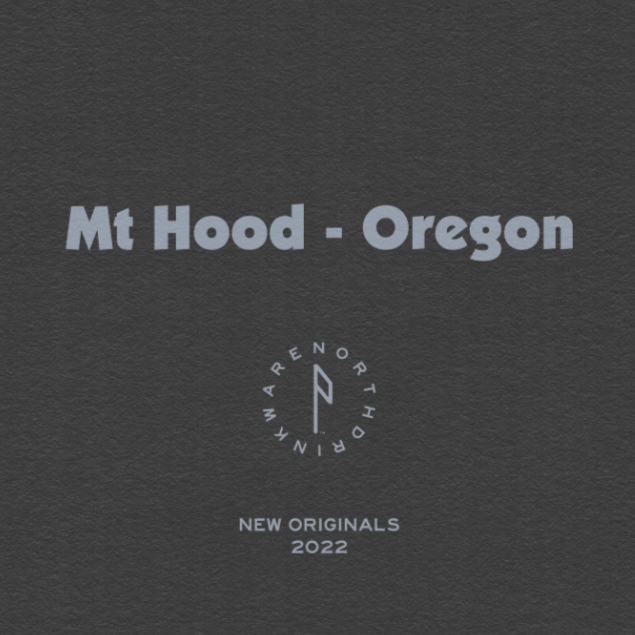 The Mt. Hood New Original Poster - North Drinkware